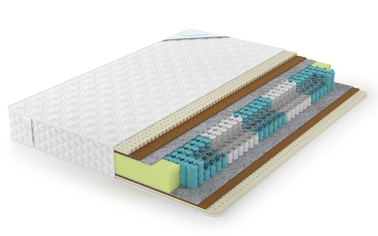 матрас Lonax Классик Medium Light TFK 5 зон 1 Lonax Классик Medium Light TFK 5 зон