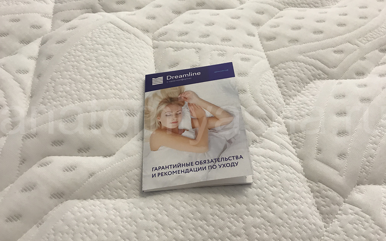 отзыв о Матрас DreamLine Memory SLEEP TFK фото 4